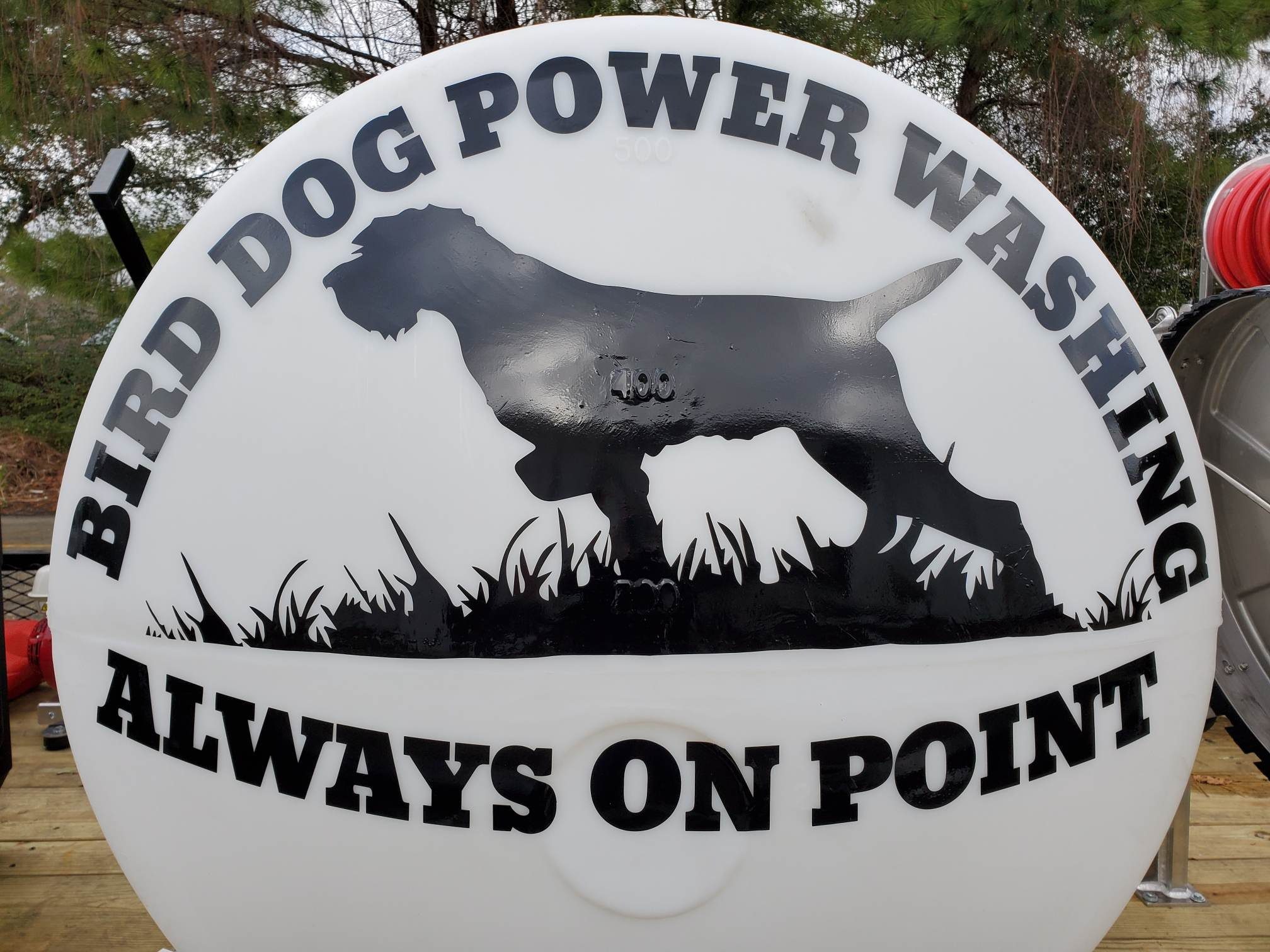 Bird Dog Power Washing logo